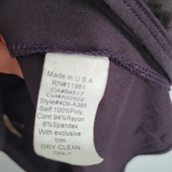 Balley 44 open back silk blouse, L - Picture 4 of 6